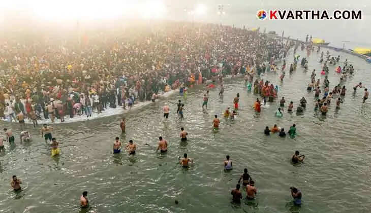  Sacred river at Kumbh Mela Prayagraj 2025