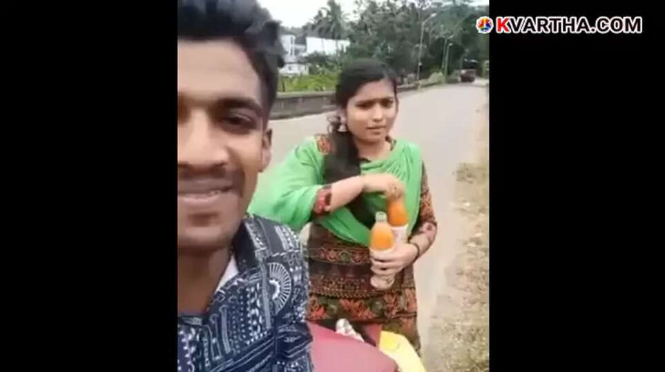  Sharon Raj, victim of the murder case and Greeshma, convicted in Sharon murder case