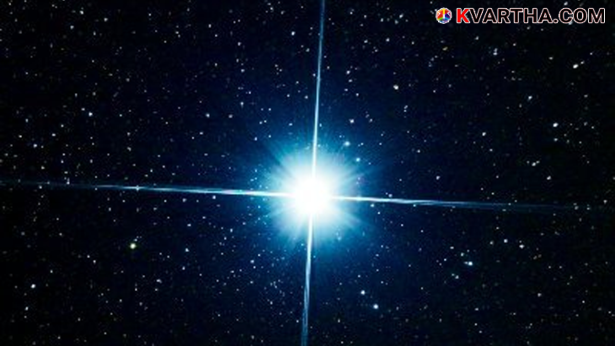 Suhail star, or Canopus, shining brightly in the night sky over the Gulf.