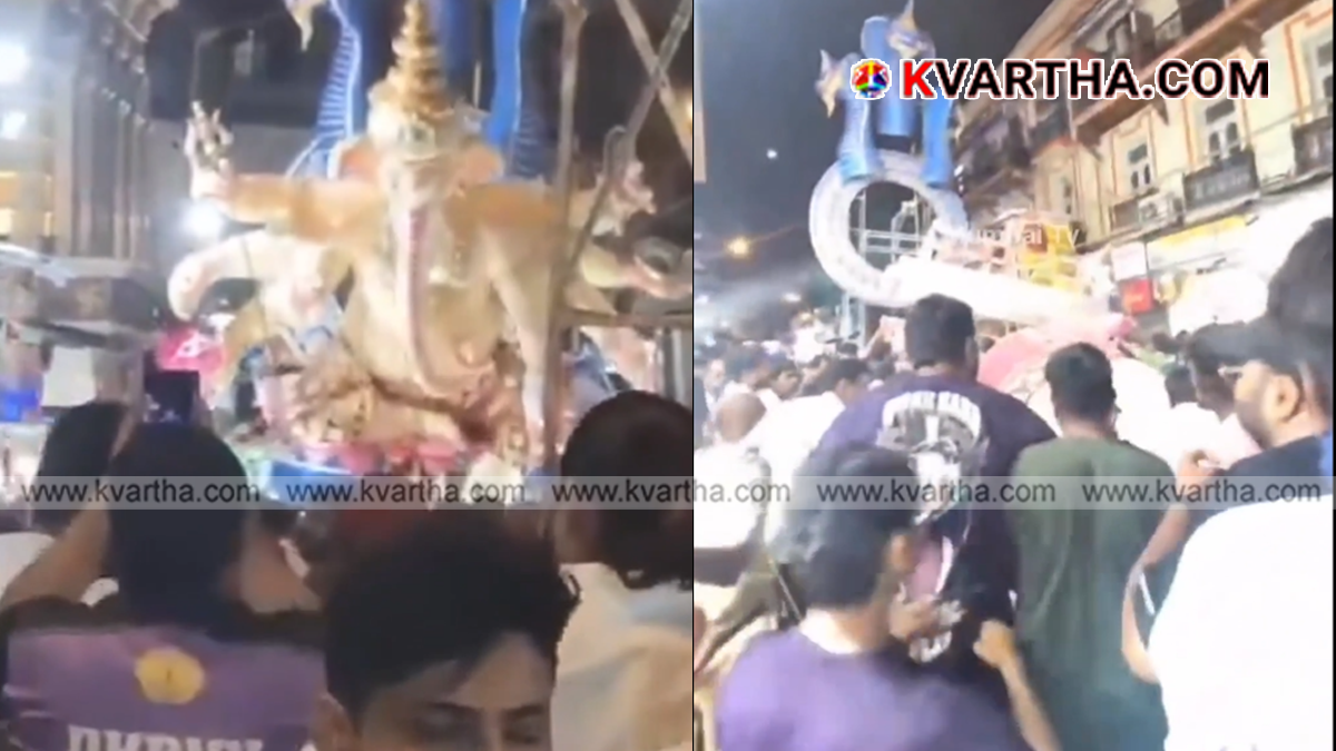  Representational image of Ganesha idol procession accident in Mumbai