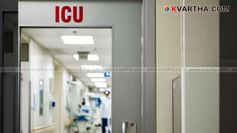 A distressed elderly person.