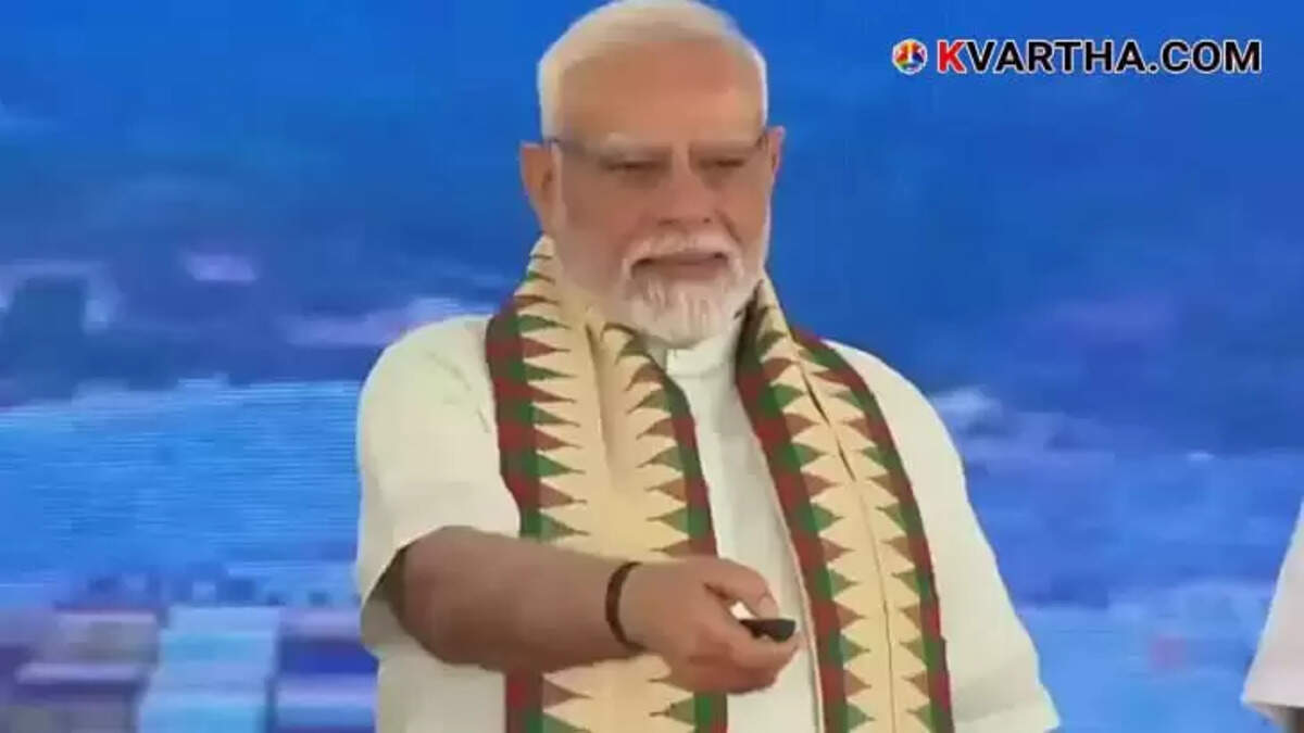  Vizhinjam International Seaport Dedicated to Nation by Prime Minister Narendra Modi