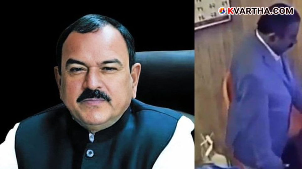 A representation of the Nashik Police conducting an investigation into the self-styled godman case in March 2026.