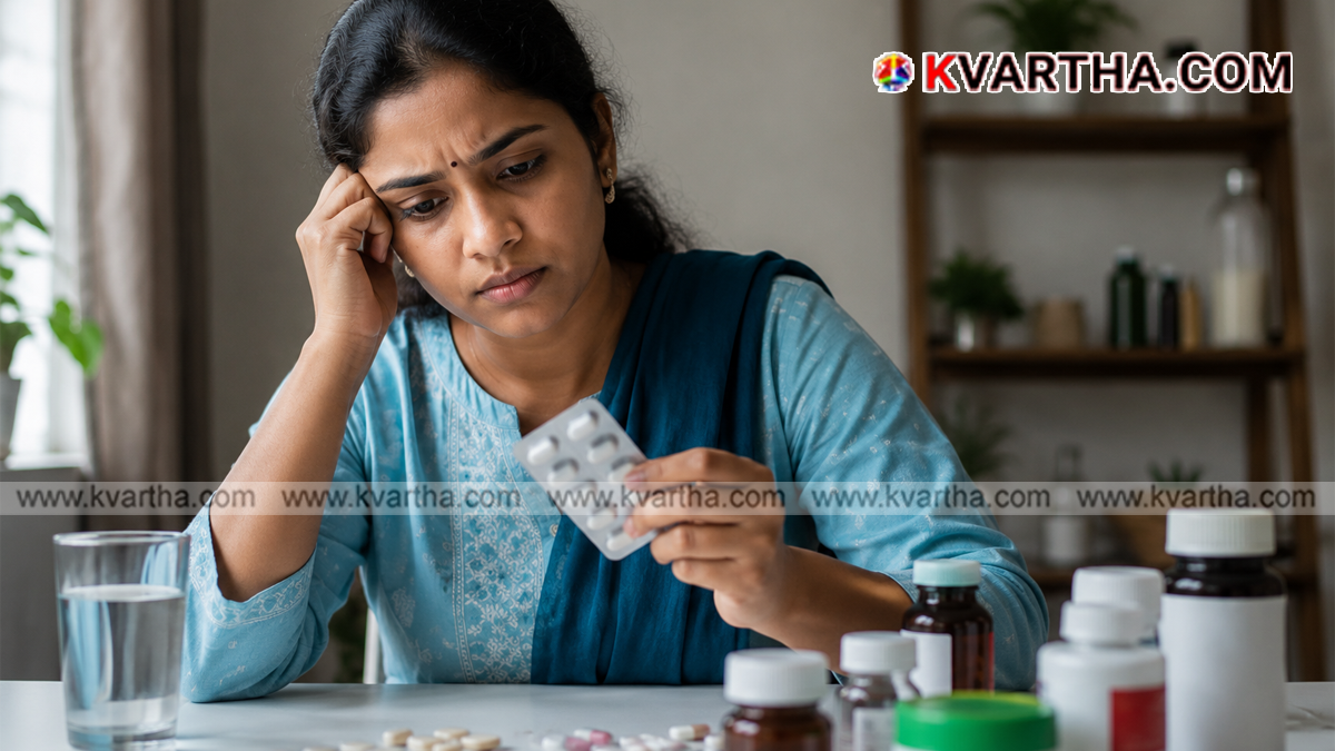 Representation of antibiotic misuse and prescription pills