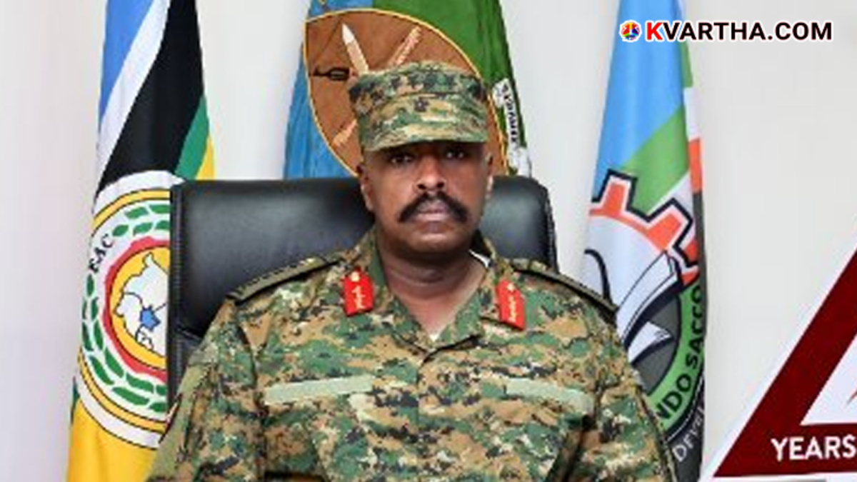 Ugandan Military Chief Gen. Muhoozi Kainerugaba whose viral comments on supporting Israel became a global headline in March 2026.