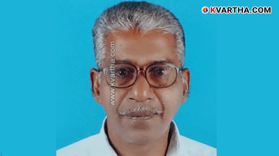 Kookanam Rahman handing a book to M K Ibrahim.