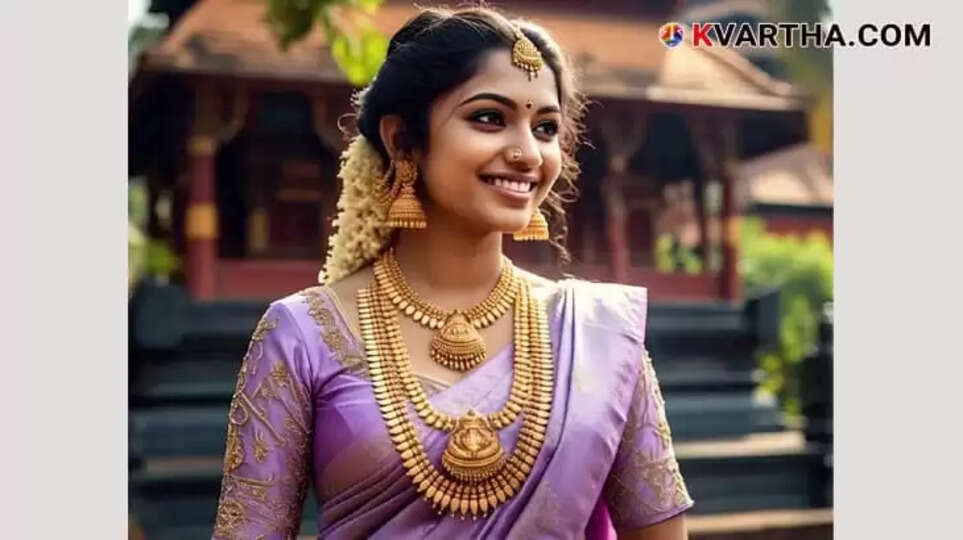 Bride Representing Gold Price February 03 Kerala