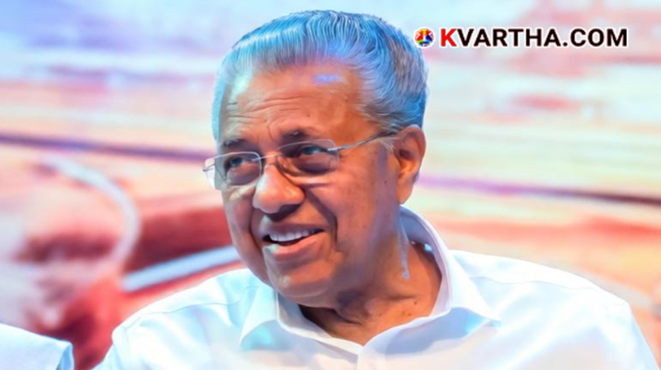  Pinarayi Vijayan arriving at his new rented house in Thiruvananthapuram.