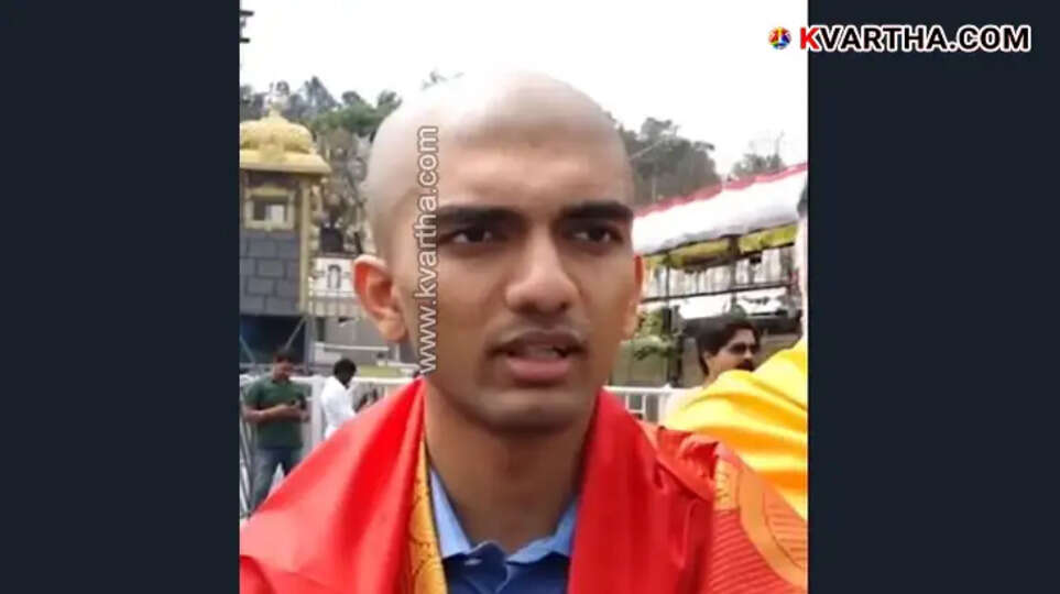 Gukesh visits Tirupati temple after winning World Chess Championship, offering his thanks.