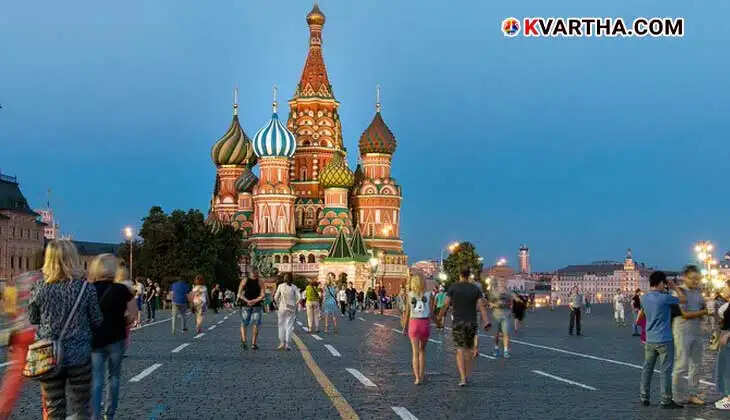  Image showing visa-free travel between India and Russia