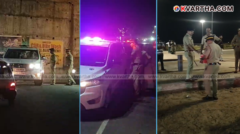 Kannur City Police Commissioner cutting cake with officers on New Year