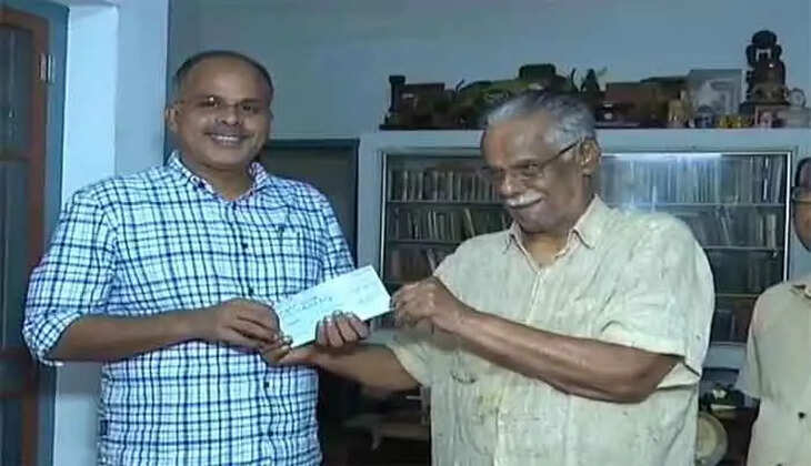 Kerala floods, Wayanad landslide, T Padmanabhan, CM relief fund, donation, Kerala, India