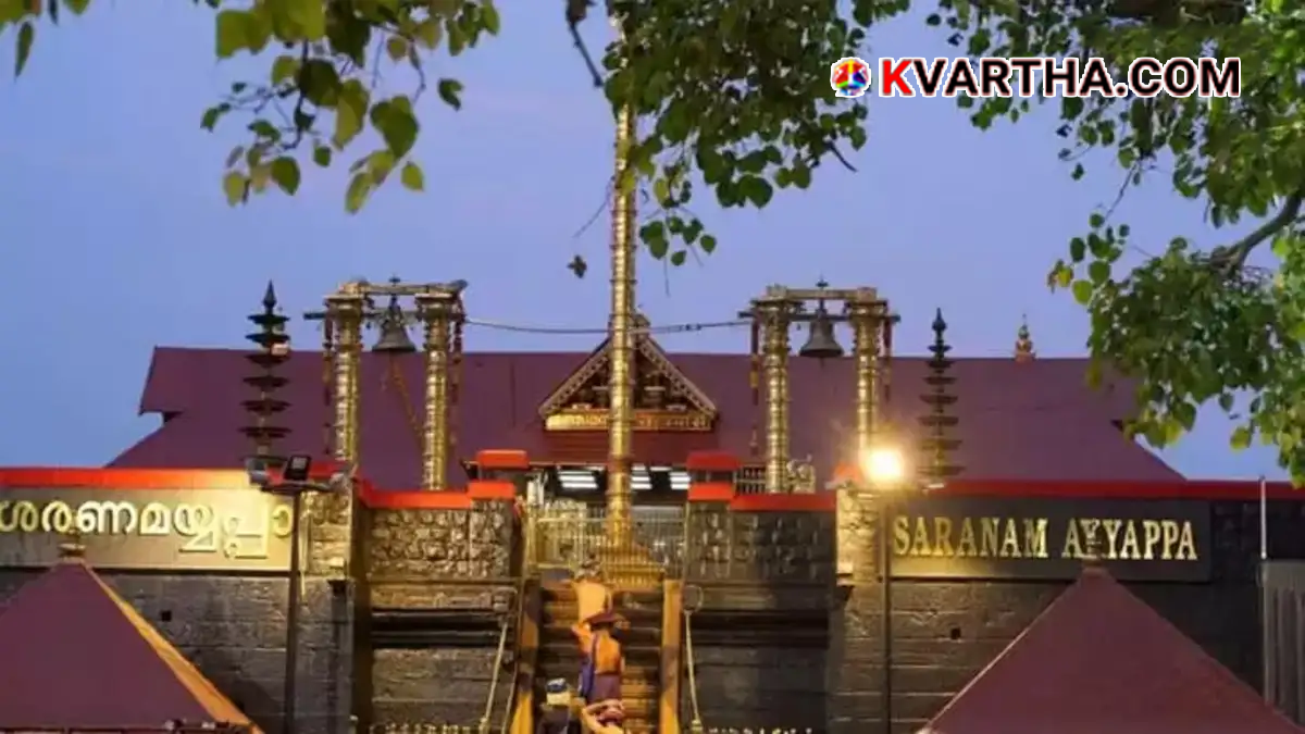  Image reflecting Sabarimala Temple