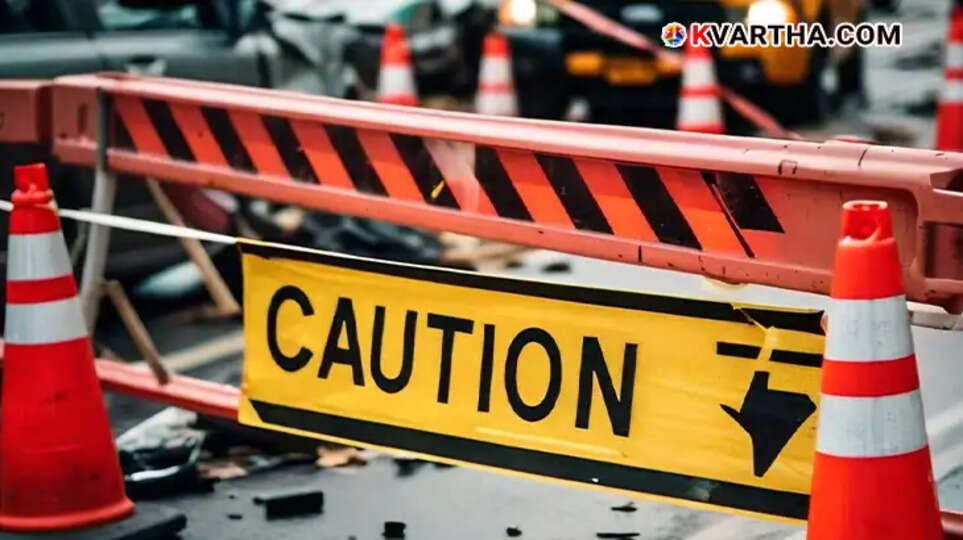 Bus overturns in Madhya Pradesh after hitting cow