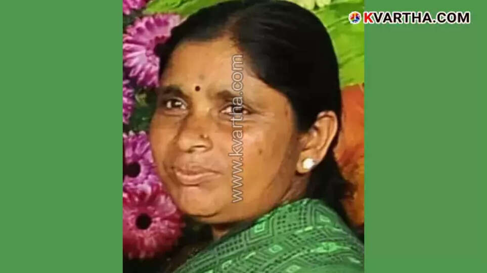 A.V. Geethamma, victim of a superstitious attack in Shivamogga district.