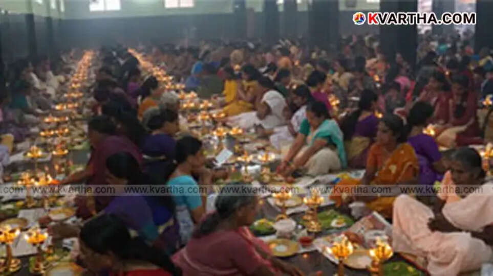Attukal Pongala festival women gathering