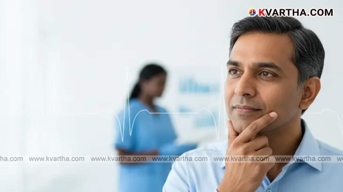  A dentist examining a patient's teeth to explain oral health.