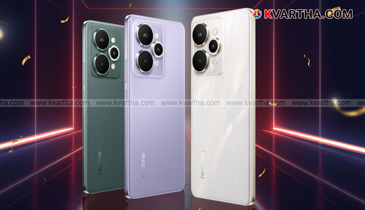 Realme 15 and 15 Pro series smartphones displayed during launch event
