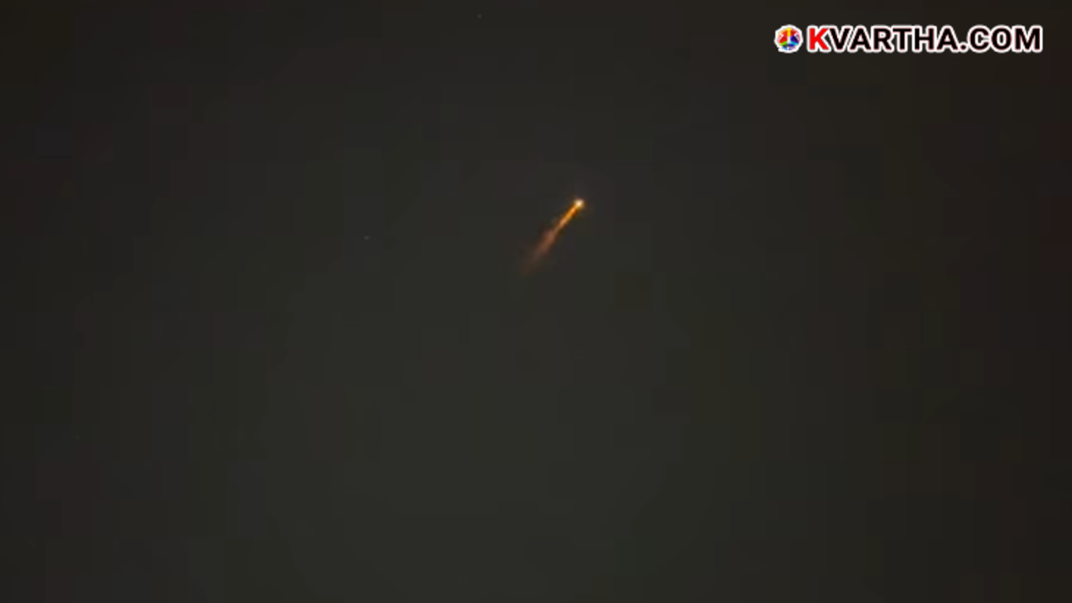 Damage caused by a missile strike in a city with sirens failing to sound