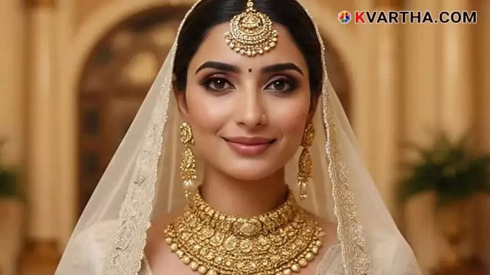 Bride Representing Kerala Gold Price October 03 Afternoon