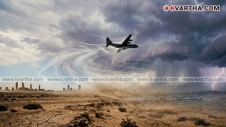 A symbolic sight of clouds arranged in a strange way in the sky of Iran.