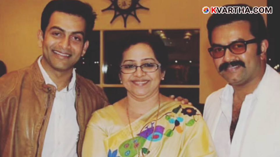 Mallika Sukumaran speaking about Prithviraj and Indrajith's directorial ventures.