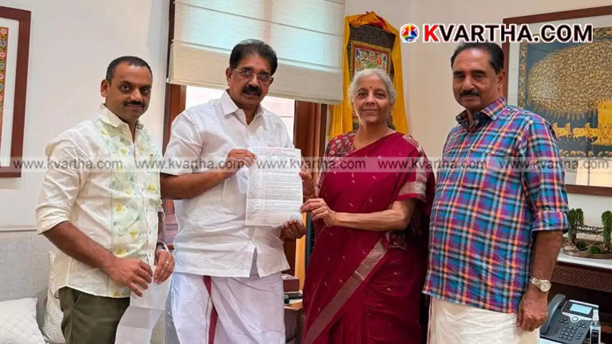 Representational image of Union Finance Minister Nirmala Sitharaman meeting KVVES leaders