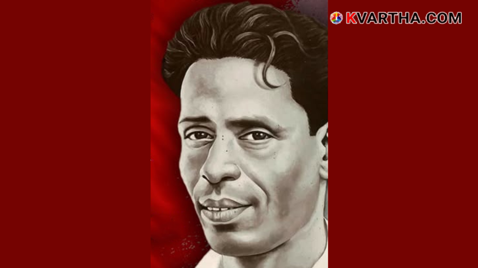 Memorial of communist leader P. Krishna Pillai at Valiya Chudukad.