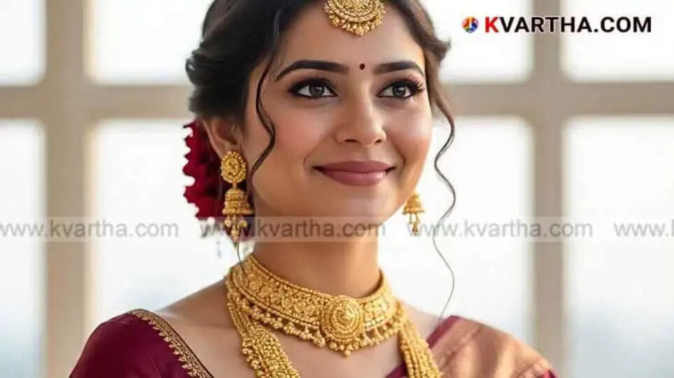 Bride Representing Kerala Gold Price March 17 