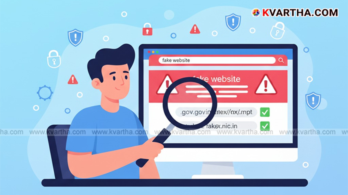 Image of a warning sign about cyber crime and online fraud.