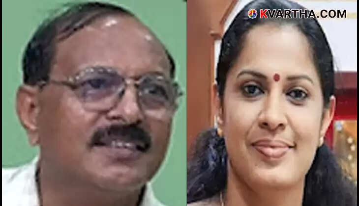 VK Sureshbabu during the controversial interview on Kannur Vision Channel.