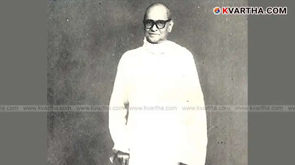 &nbsp;Mahakavi Vallathol Narayana Menon, famous Malayalam poet and freedom fighter