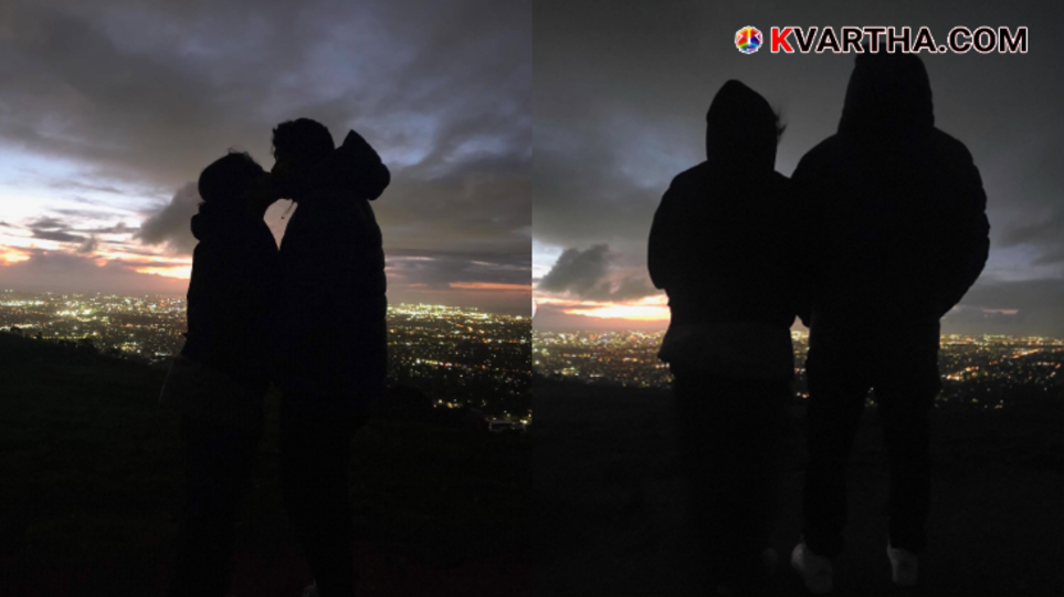  A photo of actress Arya with her husband Sibin Benjamin.