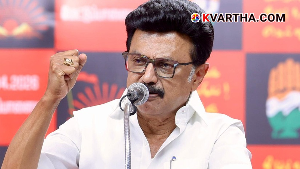 Conceptual image of DMK chief M.K. Stalin and the announcement to boycott the INDIA bloc meeting.