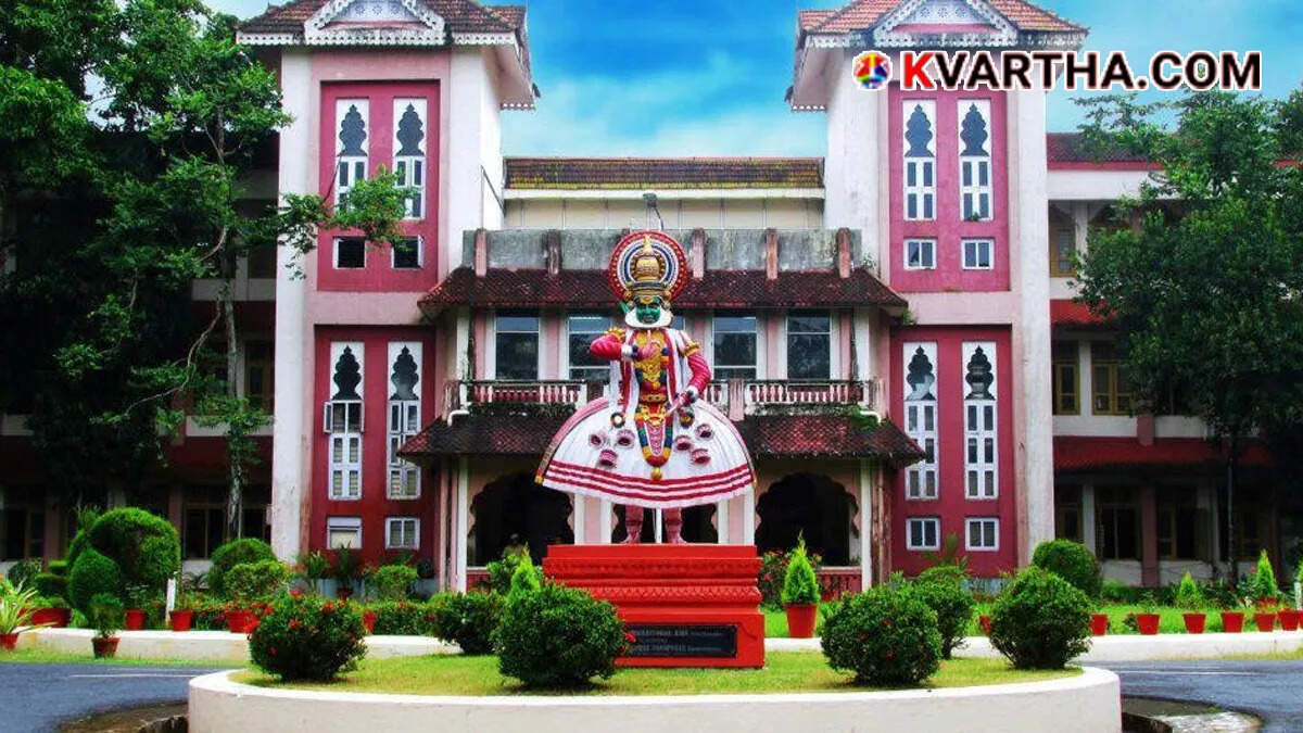 The administrative building of Cochin University of Science and Technology in Kochi