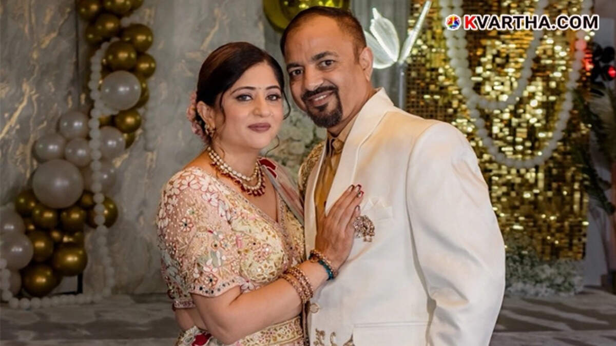 Meenu Dorga and her husband vijay-kumar