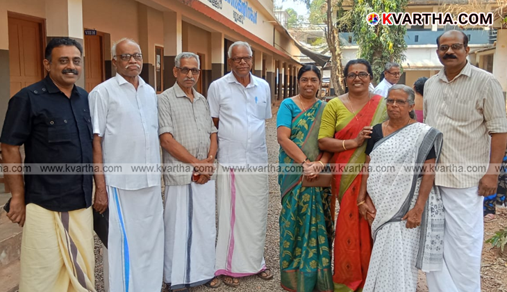  A portrait of M.S.C. Narayanan Master, a renowned science educator from Karivellur.