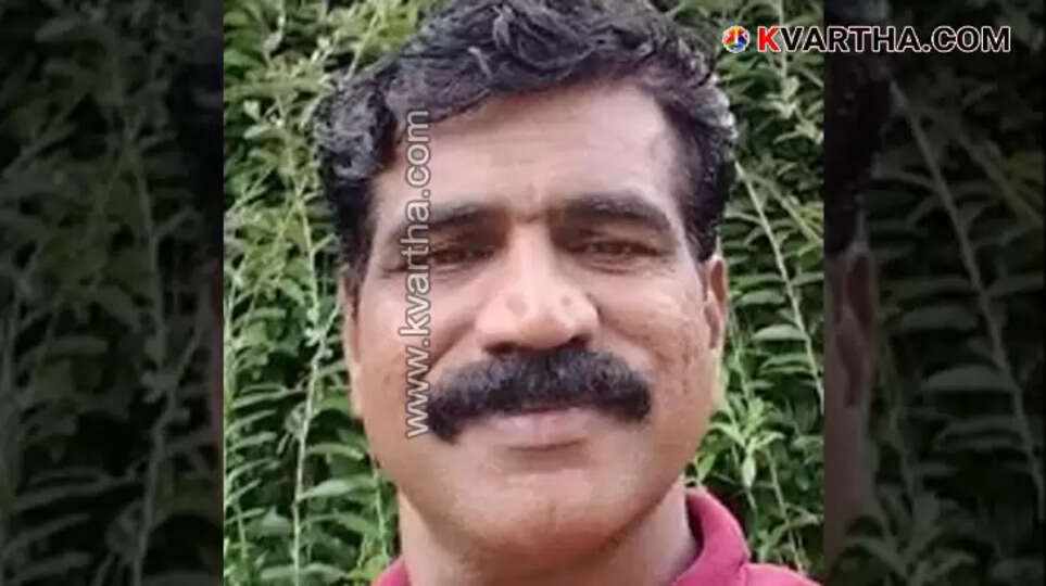 The site of the tragic bike accident in Mattannur where MK Divakaran lost his life.