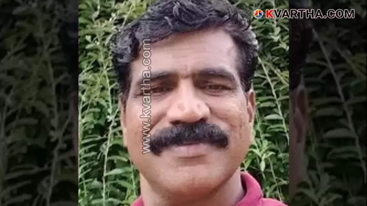 The site of the tragic bike accident in Mattannur where MK Divakaran lost his life.