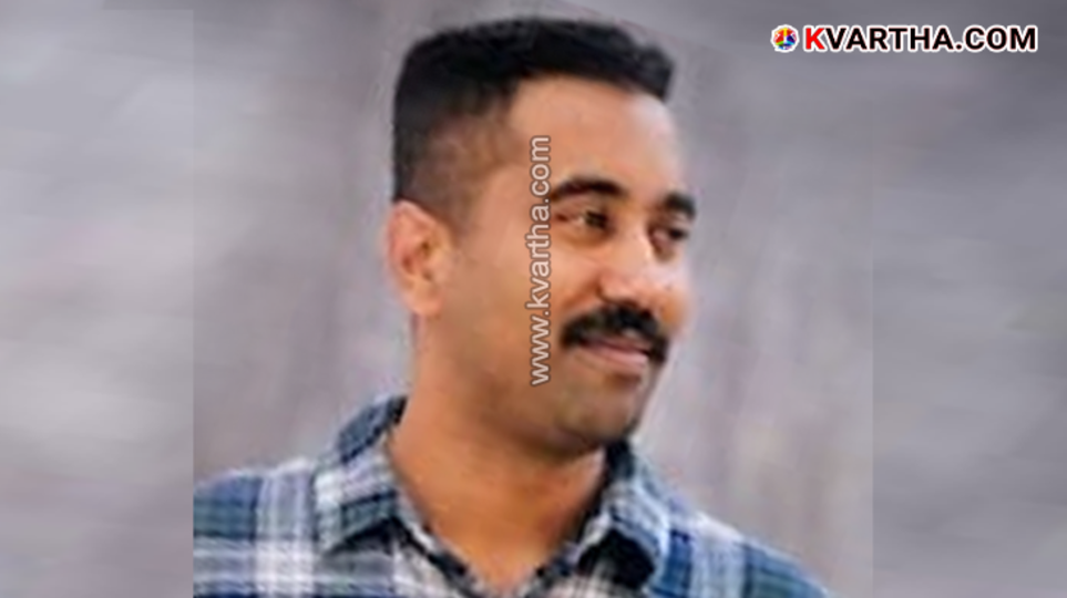 Portrait of Sanfeer, the 32-year-old youth from Thalassery.