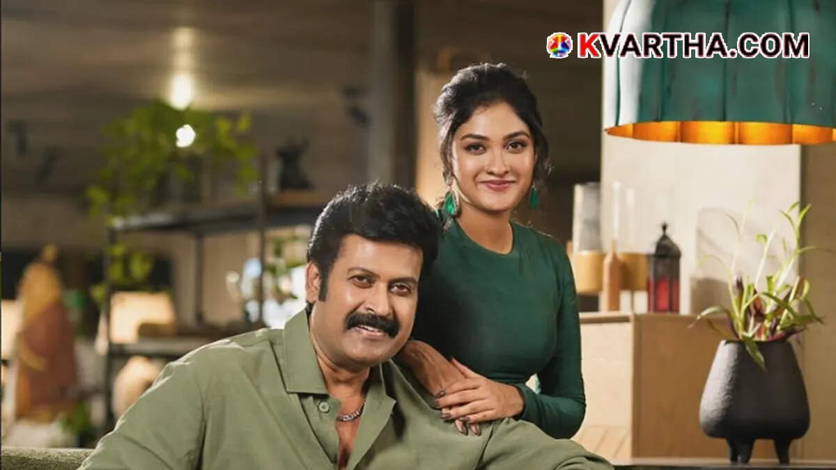 Actor Manoj K. Jayan and his daughter Tejalakshmi