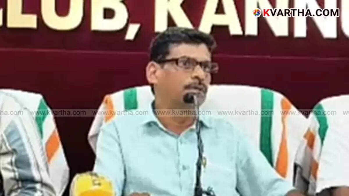 Hameed Chengalaayi addressing the media at Kannur Press Club.