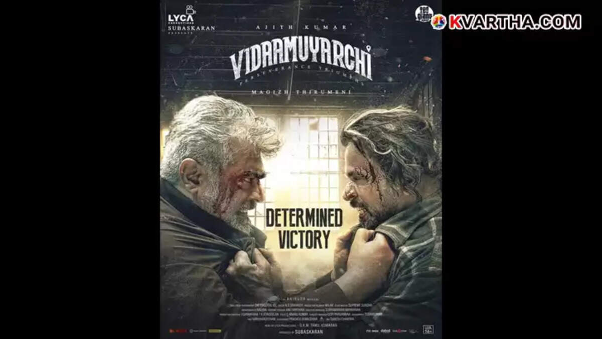 Ajith Kumar in action sequences from Vidaamurchi movie