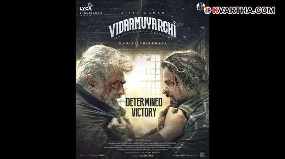 Ajith Kumar in action sequences from Vidaamurchi movie