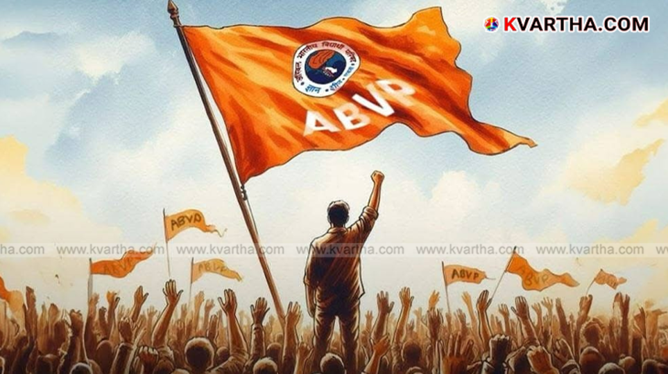 ABVP State Secretary E.U. Eswaraprasad.