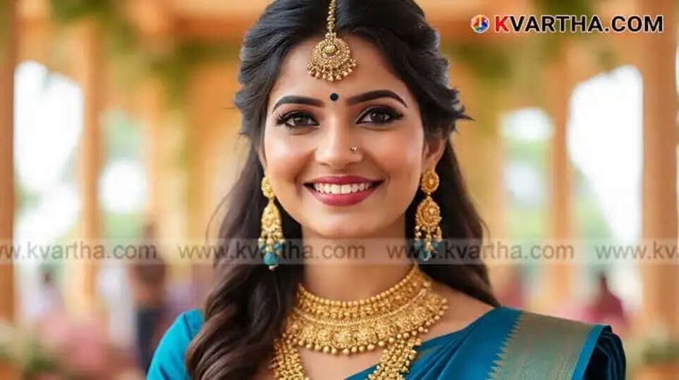 Bride Representing Kerala Gold Price March 24 