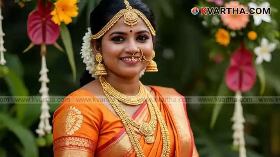 Bride Representing Kerala Gold Price July 24