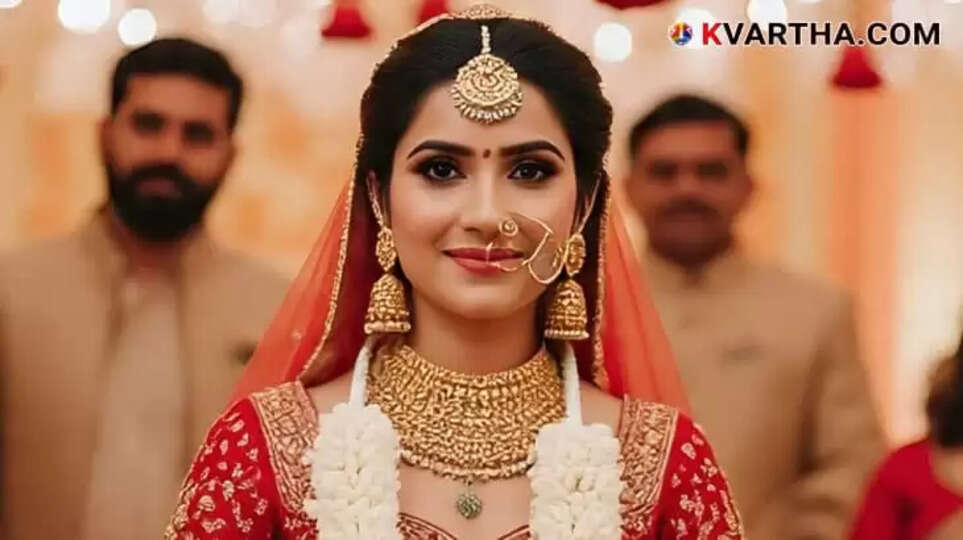 Bride Representing Kerala Gold Price October 23
