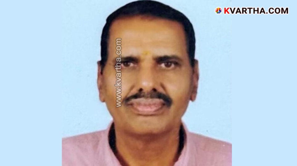 Photo of TP Ramakrishnan who died in houseboat