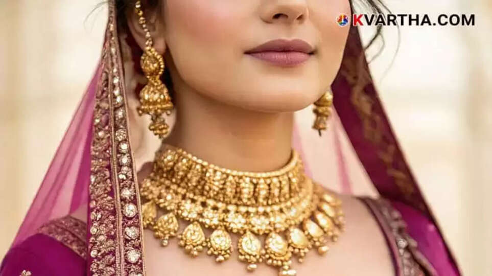 Bride Representing Kerala Gold Price September 12